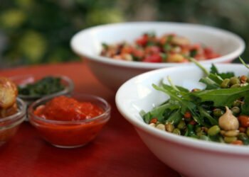 סלט אוכל בריא