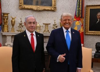 דונלד טראמפ ובנימין נתניהו