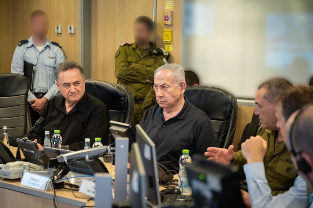ישראל כץ ובנימין נתניהו