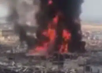 שריפה איראן