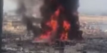 שריפה איראן