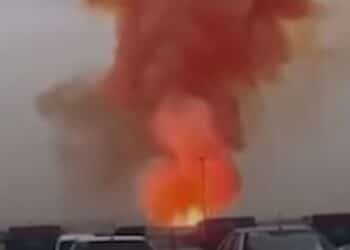 שריפה איראן