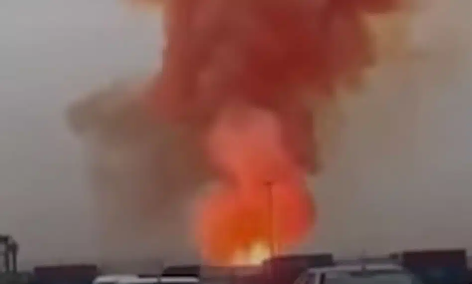 שריפה איראן